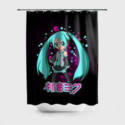 Шторка для ванной Мику Хацунэ, Hatsune Miku