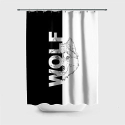 Шторка для ванной WOLF Волк