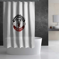Шторка для душа Манчестер Юнайтед - гордость и слава, цвет: 3D-принт — фото 2