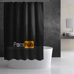 Шторка для душа PORNOHUB PORNO HEAD, цвет: 3D-принт — фото 2