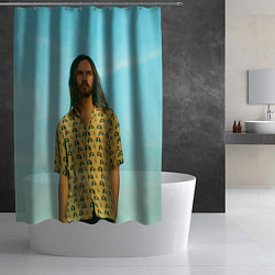 Шторка для душа Kevin Parker Tame impala, цвет: 3D-принт — фото 2