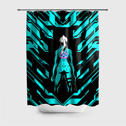 Шторка для ванной Samus Metroid