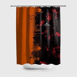 Шторка для душа Zombie Blood State of Decay, цвет: 3D-принт