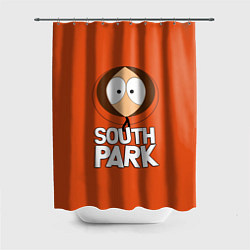 Шторка для душа Южный парк Кенни South Park, цвет: 3D-принт