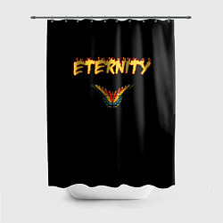 Шторка для ванной Eternity бабочка