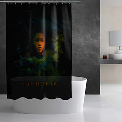 Шторка для душа Euphoria Zendaya, цвет: 3D-принт — фото 2