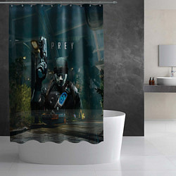 Шторка для душа Prey 2 Прей 2, цвет: 3D-принт — фото 2