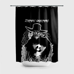 Шторка для душа Jeepers Creepers, цвет: 3D-принт