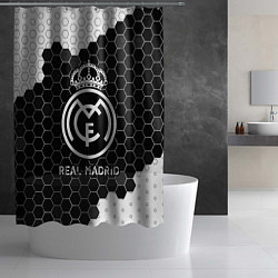 Шторка для душа REAL MADRID Real Madrid Графика, цвет: 3D-принт — фото 2