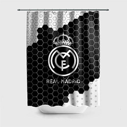 Шторка для душа REAL MADRID Real Madrid Графика, цвет: 3D-принт