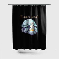 Шторка для ванной Каменная черепаха Elden Ring