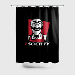 Шторка для ванной FSOCIETY HACKING