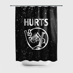Шторка для душа Hurts КОТ Потертости, цвет: 3D-принт