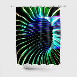 Шторка для душа Portal Fashion pattern Neon, цвет: 3D-принт