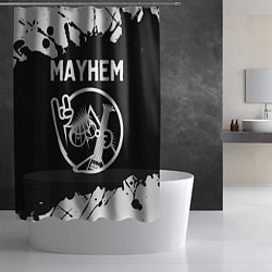 Шторка для душа Mayhem КОТ Краска, цвет: 3D-принт — фото 2