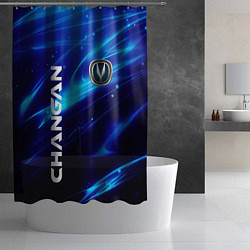 Шторка для душа CHANGAN СИЯНИЕ ЧАНГАН, цвет: 3D-принт — фото 2