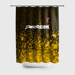 Шторка для ванной ФНФ - ДЕВУШКА Краска