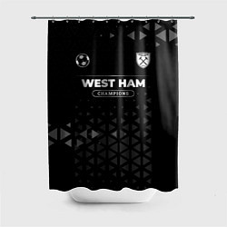 Шторка для ванной West Ham Champions Uniform