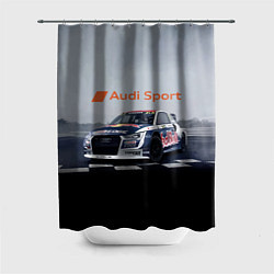 Шторка для душа Ауди Спорт Гоночная команда Audi sport Racing team, цвет: 3D-принт