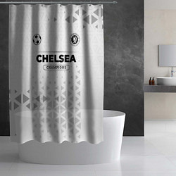 Шторка для душа Chelsea Champions Униформа, цвет: 3D-принт — фото 2