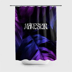 Шторка для ванной Maneskin Neon Monstera