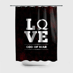Шторка для душа God of War Love Классика, цвет: 3D-принт