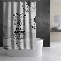 Шторка для душа Real Madrid Football Club Number 1 Legendary, цвет: 3D-принт — фото 2