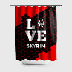 Шторка для душа Skyrim Love Классика, цвет: 3D-принт