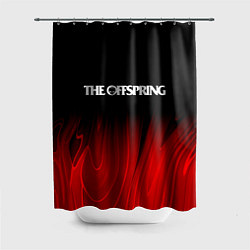 Шторка для душа The Offspring Red Plasma, цвет: 3D-принт