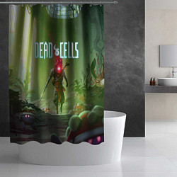 Шторка для душа Дед селлс арт, цвет: 3D-принт — фото 2