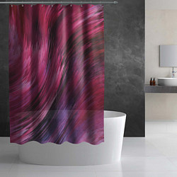 Шторка для душа Текстура буря красок, цвет: 3D-принт — фото 2