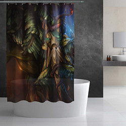 Шторка для душа Трент протектор, цвет: 3D-принт — фото 2