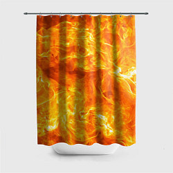 Шторка для ванной Бушующий огонь