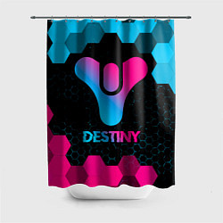 Шторка для ванной Destiny - neon gradient