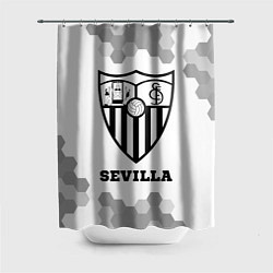 Шторка для ванной Sevilla sport на светлом фоне