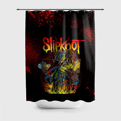 Шторка для душа Slipknot Monster, цвет: 3D-принт