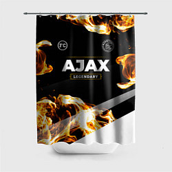 Шторка для ванной Ajax legendary sport fire