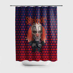 Шторка для ванной Slipknot clown