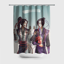 Шторка для душа Wangji and Wuxian - Mo Dao Zu Shi, цвет: 3D-принт