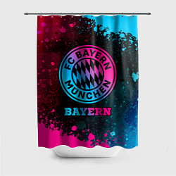 Шторка для ванной Bayern - neon gradient