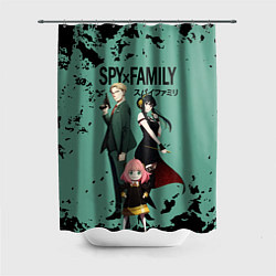 Шторка для ванной Spy family characters