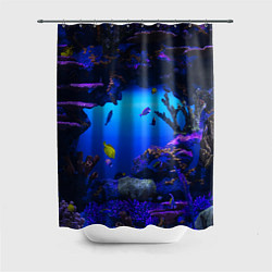Шторка для ванной Морской аквариум