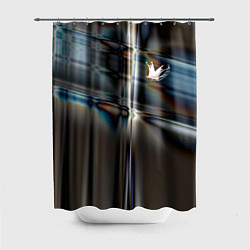 Шторка для ванной Корона и месяц