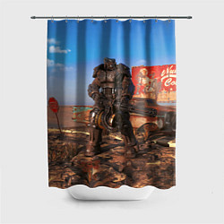 Шторка для ванной Fallout 4 Power Armor x-01