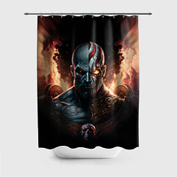 Шторка для ванной God of War life and dead