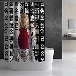 Шторка для душа Майки на стиле - токийские мстители, цвет: 3D-принт — фото 2