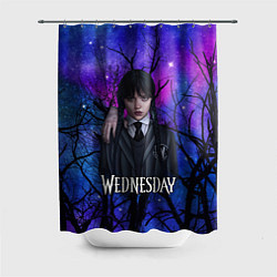 Шторка для ванной Wednesday background