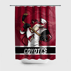 Шторка для ванной Arizona Coyotes маскот