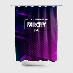 Шторка для ванной Far Cry gaming champion: рамка с лого и джойстиком