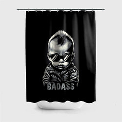 Шторка для ванной Badass